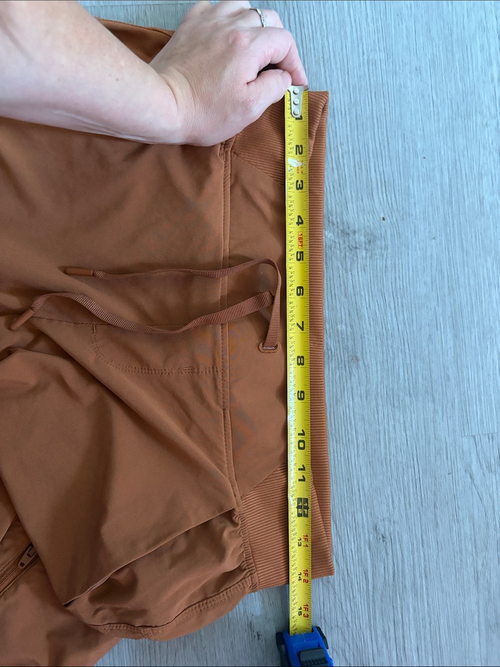 all in motion Rust Orange Cargo Joggers with Drawstring Waist - Picture 7 of 8
